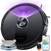 Image de Proscenic Q10 Aspirateur Robot Laveur 2 en 1 - 12000 Pa - Autonomie 200 min - Navigation LiDAR-Corps compact