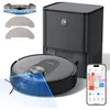 Image de PROSCENIC Q8 Max- Aspirateur Robot Laveur 3 en 1 -Station Auto-Vidage 4L-12000 Pa -Navigation LiDAR -Idéal Poils dAnimaux -Connecté