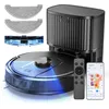 Image de Vactidy Cleanova W11-Aspirateur Robot Laveur 5000Pa-180min Autonomie-Bac 2L-Vidange Auto-Navigation LiDAR - Apple Watch/APP/Alexa