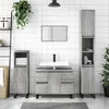 Image de Meilleures Meuble de rangement Classique Armoire salle de bain - sonoma gris - 30x30x100cm SSD78883112