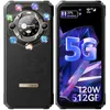 Image de Blackview BL9000 Téléphone Portable Incassable 5G Double Écran 24Go+512Go 6.78 120Hz 50MP+50MP 8800mAh/120W Android13 NFC - Noir