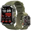 Image de Blackview Montre Connectée Homme avec Appels Bluetooth 900mAh1.45 étanche Smartwatch Robuste avec LED LampBoussole - Vert