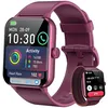 Image de Blackview Montre Connectée Homme Femme100 Modes Sport1.85Assistant Vocal350mAh Smartwatch Bluetooth pour Android/iOS Violet