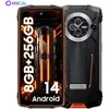 Image de OSCAL PILOT 2   Smartphone incassable 65 double écran 120Hz 8Go+ext / 256Go 50MP+32MP 8800mAh NFC/GPS/Face ID   Orange