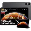 Image de Oscal Pad 100 Tablette Tactile 12 Android 15 2.4G+5G Wifi RAM 36Go ROM 256Go/SD 2To 9000mAh 16MP+8MP Dual SIMMode PC WPS - Gris