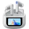 Image de Casque Anti-Bruit ANC/ENCBlackview AirBuds 12 Écouteurs Bluetooth sans fil Écran tactile LED 400mAh IPX7 étanche - Blanc