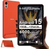 Image de Tablette-BLACKVIEW ZENO 1-8 Pouces-Android 15 - 18Go RAM+256Go ROM(2To TF)-90Hz 800x1280-Ultra Léger&Compact Gaming-6000mAh-Orange