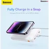 Image de Batterie externe - BASEUS - Airpow - 10000mAh - 20W - Blanc
