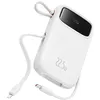 Image de Baseus - Batterie externe Qpow Pro+ (P10055003223-00) - Lightning 2x Type-C USB 225W 10000mAh Câble Type-C 30cm - Blanc