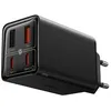 Image de Prise Chargeur 2x USB 2x Type-C 65W + Câble Type-C vers Type-C - Baseus (P10162701113-00) - Noir
