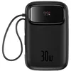 Image de Batterie Externe - BASEUS - Qpow 2 - 10 000 mAh - 30 W - 2 Ports USB-C - Noir