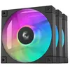 Image de Ventilateur de boîtier - DEEPCOOL - R-FD12-BKAPN3-G - Lot de 3 - 120 mm - Éclairage ARGB