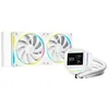 Image de DEEPCOOL - R-LM240-WHDMMC-1 - Watercooling - 240mm AIO - Ecran IPS 24 pouces - Blanc - Pompe 6ème génération - 2500 à 3400 tr/min