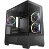 Image de Boîtier PC - DEEPCOOL - CG380 3F CURVE - Moyen tour - Micro-ATX - 3 ventilateurs ARGB inclus