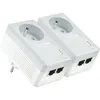 Image de TP-Link TL-PA4025PKIT - Kit d'adaptation pour courant porteur HomePlug AV (HPAV) - Branchement mural (pack de 2) en occasion ou reconditionné