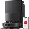 Image de Roborock Qrevo S5V Aspirateur Robot Laveur avec Station 12000 Pa FlexiArm Double Anti-emmêlement Séchage à lair Chaud Noir
