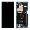 Image de Ecran Samsung Galaxy S23 Ultra 5G (S918) Noir + Châssis (OEM Soft Oled)