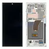 Image de Ecran Samsung Galaxy S23 Ultra 5G (S918) Argent + Châssis (OEM Soft Oled)