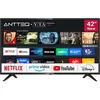 Image de Antteq AV42F3 Smart TV 42 Pouces 106 cm Téléviseur avec NetflixPrime VideoRakuten TVDisney+YoutubeWiFiTriple-Tuner DVB-T2 /