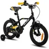 Image de Vélo Enfant 14 Pouces - JOYSTAR - Noir - Frein à rétropédalage - Réglable 3-5 Ans