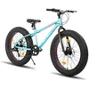 Image de Vélo pour enfants - HILAND - 26 pouces - Freins à disque - Shimano 7 vitesses - Vert
