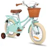Image de Vélo pour Enfants - JOYSTAR 16 Pouces - Vert - Roues dentraînement - Freins à main