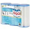 Image de Lot de 3 cartouches filtration Type A pour piscine Intex   202 x 109 cm