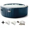 Image de Spa gonflable INTEX - Blue Navy - 216 x 71 cm - 6 places - Rond - 28432EX