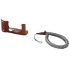Image de SMALLRIG 4880 Camera Leather Half Case Kit for FUJIFILM X-M5 (Brown)