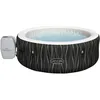 Image de Spa gonflable BESTWAY - Lay-Z-Spa Hollywood - 196 x 66 cm - 4 à 6 places - Rond (Couverture cartouche diffuseur LED...)