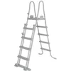 Image de Echelle de sécurité pour piscine Bestway 2x4 marches avec plateforme - hauteur 132cm