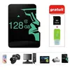 Image de Carte Mémoire Micro SD 128go Class 10 - LULUA - VEHOOT V18 - Noir