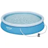 Image de Piscine gonflable - BESTWAY - Fast Set 457x84 cm - Pompe filtrante incluse - Tritech - Extérieur