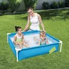 Image de Piscine pour enfants - BESTWAY - Mon premier cadre carré 122cm - Capacité 365L