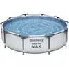 Image de Piscine Tubulaire Bestway Steel Pro Max - 305 cm - Filtre à cartouche - Hors-sol