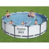 Image de Ensemble de piscine Steel Pro MAX 427x107 cm Bestway - Autoportante - Gris - Filtre à cartouche