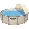 Image de Piscine - BESTWAY - Power Steel - 396 cm - Acier inoxydable - Hors-sol