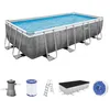 Image de Piscine - BESTWAY - Power Steel - 488 cm x 244 cm x 122 cm - Acier DuraPlus - Hors-sol