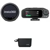 Image de Micro sans fil - INSTA360 - Mic Pro 1 TX+1 RX - Écran E-Ink personnalisable - Portée 400 m - Réduction bruit NPU