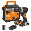 Image de Perceuse-visseuse - WORX - WX102 - Brushless 20V - 60Nm - Mandrin 13mm