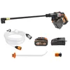 Image de Nettoyeur haute pression 20V WORX - WG633E (56 bar outil mobile sans raccord deau fixe tuyau 6 m 1 batterie 4Ah + chargeur)