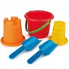 Image de Jeu de plage 5 pièces HAPE - Bleu - À partir de 3 ans - Mixte - Dimensions 21x19x25cm