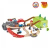 Image de Circuit de train Hape Railway bucket builder et sa boite de rangement 3 - 6 ans 6 ans et plus