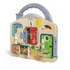 Image de Jeu de verrouillage et clé - HAPE - 87-1111 - Bois - 10 cm x 5 cm x 2 cm - Éducatif