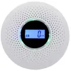 Image de Détecteur de fumée et monoxyde de carbone - RICEEL - 2 en 1 - Sans fil - Multidétections - 85 db