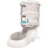 Image de M-PETS Distributeur de croquettes Hexagonal - 3500ml - Blanc - Pour chien