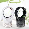 Image de 6W Ventilateur sans pale silencieux Ventilateur sur pied de bureau silencieux ventilateur de table silencieux 2 vitesses 12V-1A