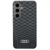 Image de Coque MagSafe - AUDI - Samsung Galaxy S24 - Noir - Motif couture IML - Compatible MagSafe