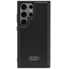 Image de Étui Rigide - Audi - Samsung S24 Ultra S928 - Cuir Synthétique - MagSafe - Noir Mat
