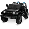 Image de Voiture ÉlectriqueVoiture Télécommandée 12V4.5AH Enfants pour Enfant 3-8 Ans Longwei Batteries (Noir)